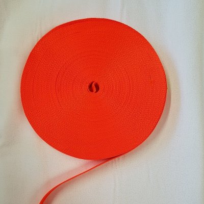 Popruh oranžový 2,5 cm šíře 763 Český výrobce – Zboží Mobilmania