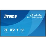 75" iiyama ProLite LH7564UHS-B1AG Digital Signage 4K VA LED – Zboží Mobilmania