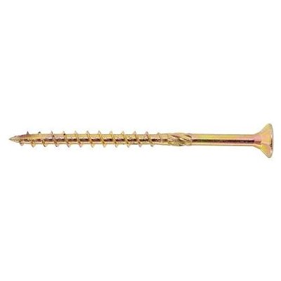 VRUT KONSTRUKČNÍ, zapuštěná hlava TORX - hvězdicový šestihran, zinek žlutý rozměr vrutu 4,0x40 mm – Hledejceny.cz