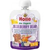 Dětský dezert a pudink HOLLE Blueberry bear bio dětské ovocné pyré s jogurtem 5 x 85 g
