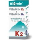 Doplněk stravy Biomin Vitamin K2 + Vitamin D3 60 kapslí