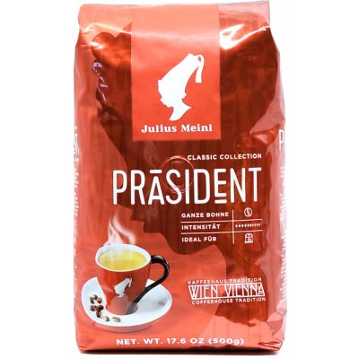 Julius Meinl Präsident Espresso 0,5 kg – Hledejceny.cz