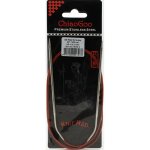 ChiaoGoo Knit Red ergonomické fixní kruhové jehlice 100 Cm 3,5mm – Zboží Dáma