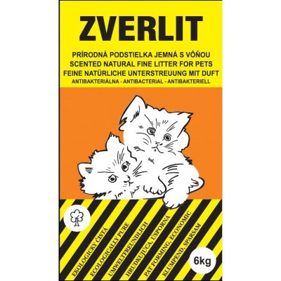 ZVERLIT oranžový-jemná podestýlka 6 kg – Zboží Mobilmania