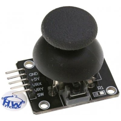 HWKITCHEN KY-023 Joystick modul PS2 s tlačítkem HW419 – Zboží Mobilmania