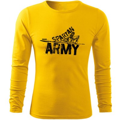Dragova Fit-T tričko s dlouhým rukávem Nabis žlutá