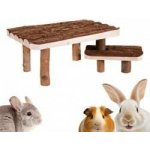 Trixie Schodiště pro morče králíka 2 patra 37 x 17 x 28 cm – Zboží Mobilmania