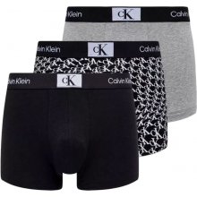 Calvin Klein 3 PACK pánské boxerky CK96 NB3528E-JGN