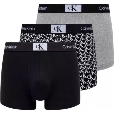 Calvin Klein 3 PACK pánské boxerky CK96 NB3528E-JGN – Zboží Mobilmania