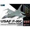 Sběratelský model Academy Model Kit letadlo 12541 USAF F 16C Multirole Fighter MCP 1:72