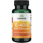 Swanson Vitamin E se selenem 400 IU & 50 µg 90 softgel kapslí – Hledejceny.cz