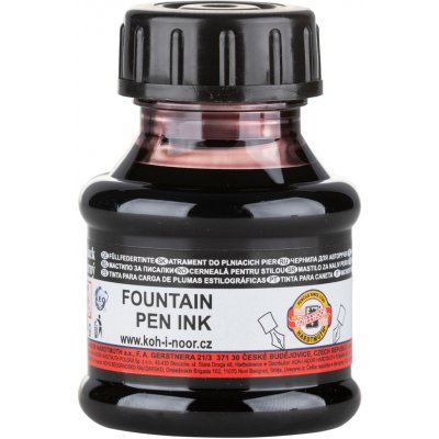 Koh-i-noor Inkoust 50ml černý 141505 – Zbozi.Blesk.cz