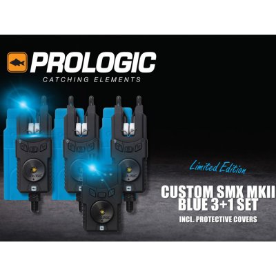 Prologic Limited Edition Custom SMX MKII Bite Alarm 3+1 Set +