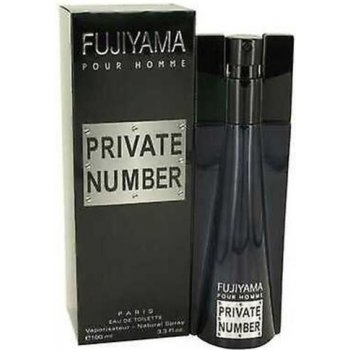 Fujiyama Private Number toaletní voda pánská 100 ml