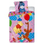 Faro povlečení Medvídek Pú mnohobarvené 100x135 cm 40x60 cm – Hledejceny.cz