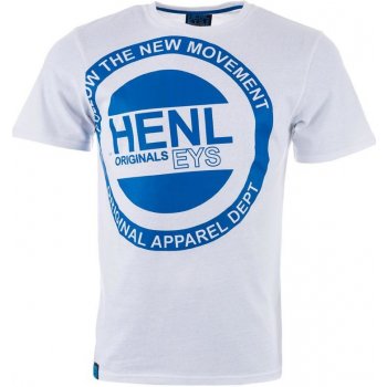 Henleys Mens Request Logo T Shirt white