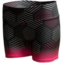 ReHo Extreme dámské elastické kraťasy RE128123 Hexagon pink