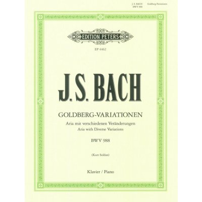 Bach Goldberg Variations BWV 988 Aria with 30 Variations / klavír – Hledejceny.cz