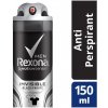 Klasické Rexona Men Invisible Black + White deospray 150 ml