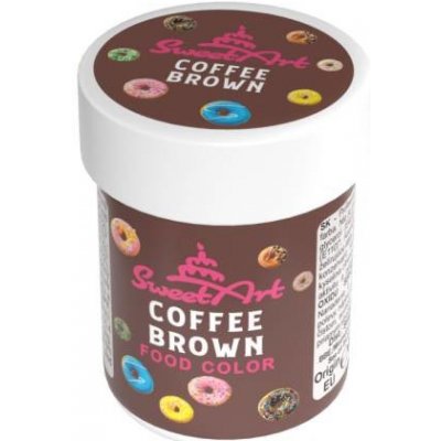 SweetArt gelová barva Coffee Brown 30 g – Zboží Dáma SweetArt gelová barva Coffee Brown 30 g – Zboží Dáma