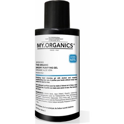 MY.Organics dezinfekční antibakteriální gel na ruce 150 ml