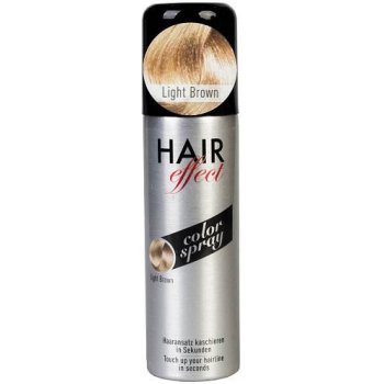 Hair Effect Touch up spray na šediny a odrosty SVĚTLE HNĚDÝ 100 ml