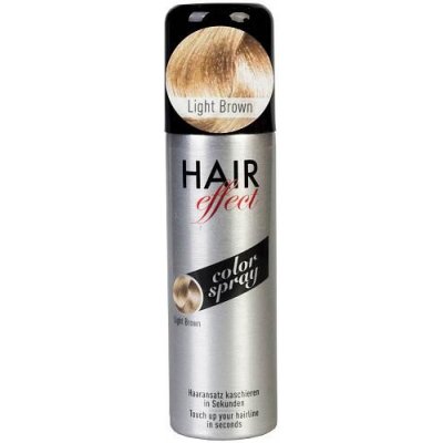 Hair Effect Touch up spray na šediny a odrosty SVĚTLE HNĚDÝ 100 ml