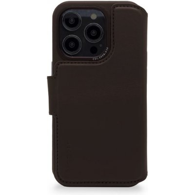 Pouzdro Decoded Leather Det. Wallet, iPhone 14 Pro hnědé – Zboží Mobilmania