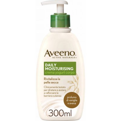 Aveeno Daily Moisturising Creamy Oil vyživující a hydratační tělový krém 300 ml – Zboží Dáma