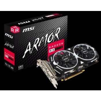 MSI Radeon RX 570 ARMOR 4G OC od 8 970 Kč - Heureka.cz