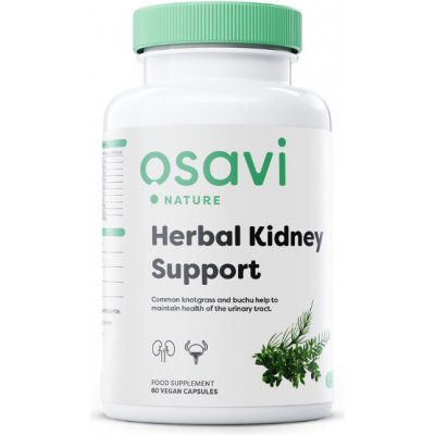 Osavi Herbal Kidney Support, podpora ledvin, 60 vegan kapslí