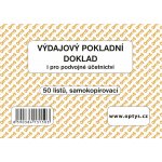Optys 1083 Výdajový pokladní doklad A6 samopropisovací 100 listů – Zboží Dáma