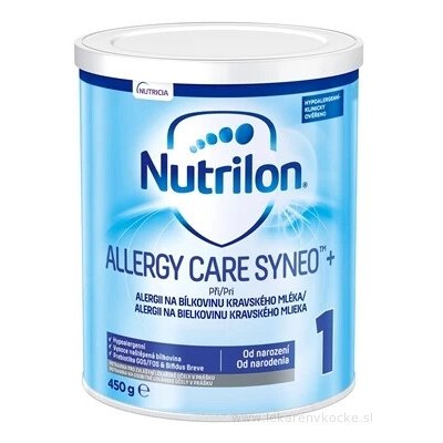 Nutrilon 1 Allergy Care Syneo+ 450 g – Hledejceny.cz