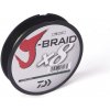 Rybářské lanko Daiwa J Braidx8 šňůra Tmavě zelená Dyneema 300m 0,13mm 18lb