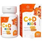 Platan Vitamin C + D KIDS 90 tablet – Hledejceny.cz