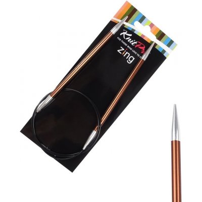 Pevné kruhové kovové jehlice Zing 80 cm 5,5 mm – Zboží Mobilmania