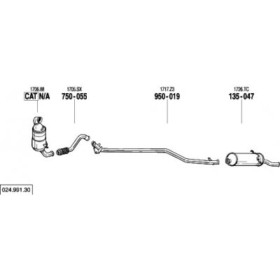 Bosal BS 950-019 – Hledejceny.cz