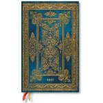 Blue Luxe Maxi Horizontal Hardcover 12 Month Weekly Planner, 160pg, 100gsm by Paperblanks Luxe Design 2027 – Zboží Mobilmania