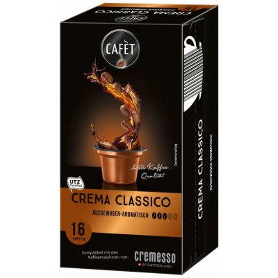 Cafét Crema Classico pro Cremesso 16 ks – Zbozi.Blesk.cz