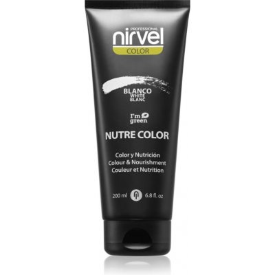 Nirvel Nutre Color vyživující tónovací maska na vlasy odstín Blanco 200 ml – Zboží Dáma