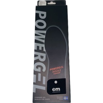 ORTHOMOVEMENT POWER GEL INSOLE STANDARD Gelové vložky do bot černá – Hledejceny.cz