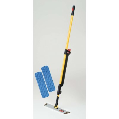 Rubbenmaid Com.Products Mop Pulse mop z polypropylenu a hliníku objem 0,6 l  a 2 mikrovláknové mopy od 3 599 Kč - Heureka.cz