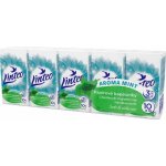 Linteo Satin papírové kapesníčky máta 3-vrstvé 10 x 10 ks – Zboží Dáma