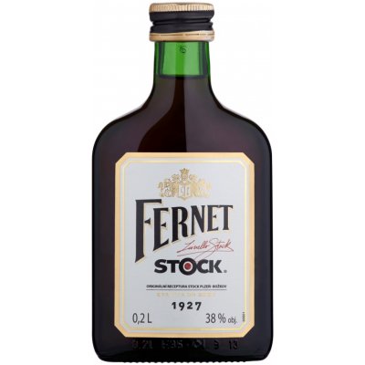 Fernet Stock 38% 0,2 l (holá láhev) – Zbozi.Blesk.cz