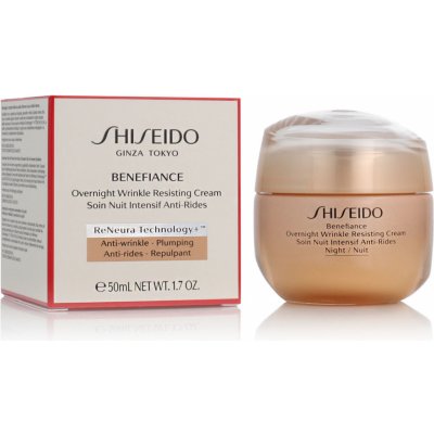 Shiseido Benefiance Overnight Wrinkle Resisting Cream 50 ml – Zbozi.Blesk.cz