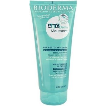 Bioderma ABCDerm Moussant čistící pěnivý gel 200 ml