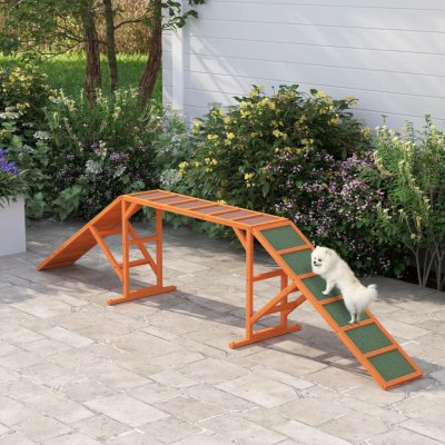 PawHut Agility rampa pro psy 325x55x60 cm oranžová – Hledejceny.cz