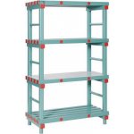 Regál Hermes 167 x 100 x 50 cm 4 police – Sleviste.cz