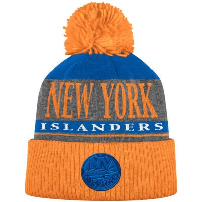 adidas New York Islanders Cuffed Knit Hat With Pom