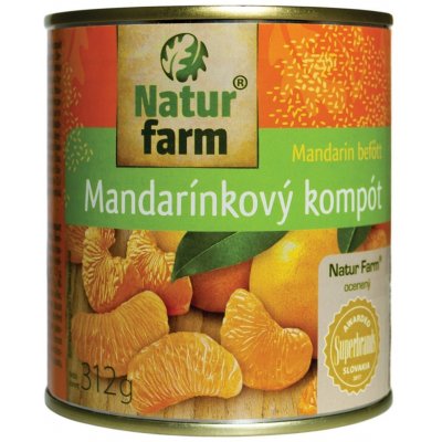Natur farm Mandarinky kompot 312 g – Zboží Dáma